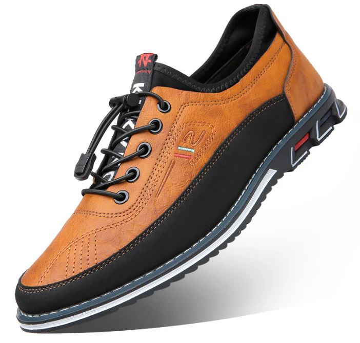 Men’s Smart Casual Leather Shoes – Lightweight Comfort & Modern Design