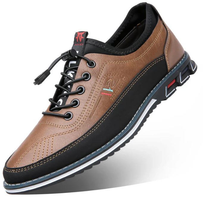Men’s Smart Casual Leather Shoes – Lightweight Comfort & Modern Design