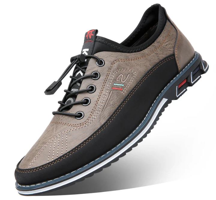 Men’s Smart Casual Leather Shoes – Lightweight Comfort & Modern Design
