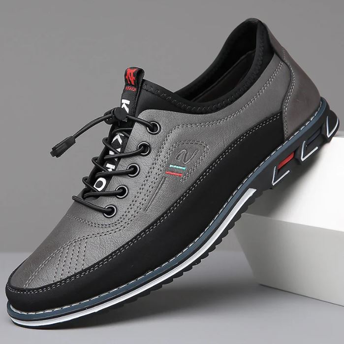 Men’s Smart Casual Leather Shoes – Lightweight Comfort & Modern Design