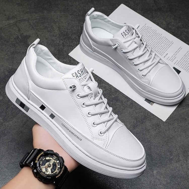 Genuine Leather Casual Shoes For Men