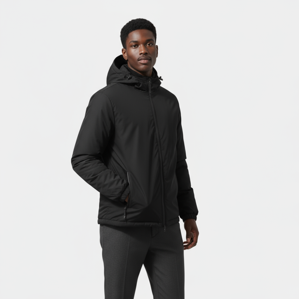 Men’s Lightweight Hooded Windbreaker – Water-Resistant, Breathable & Everyday Ready