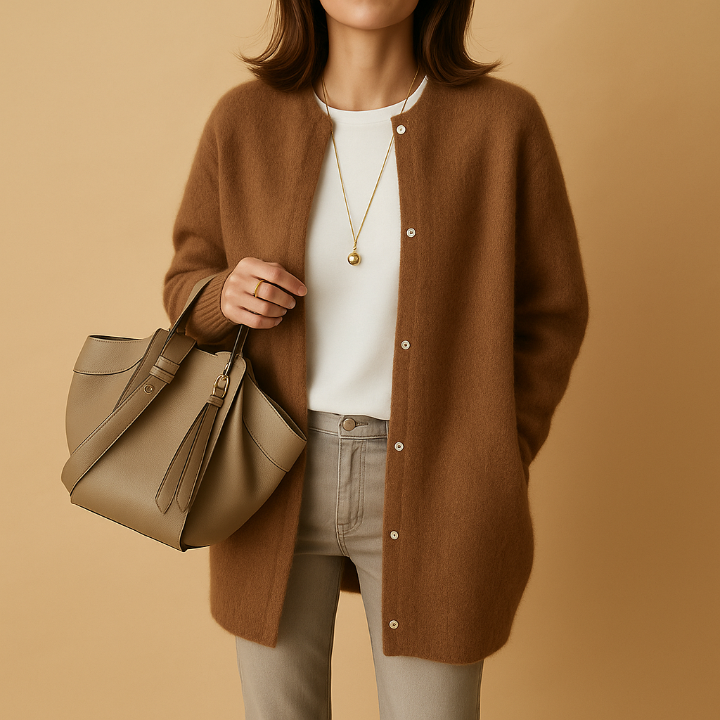 Soft Knit Button Cardigan – Elegant, Cosy & Effortlessly Timeless