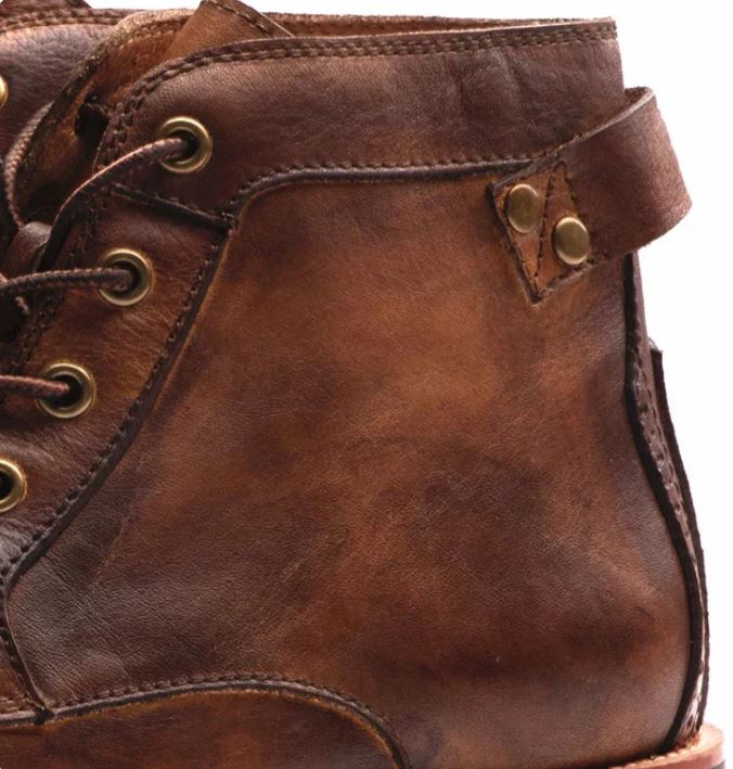 Men’s Black Leather Ankle Boots – Classic Design & All-Day Comfort