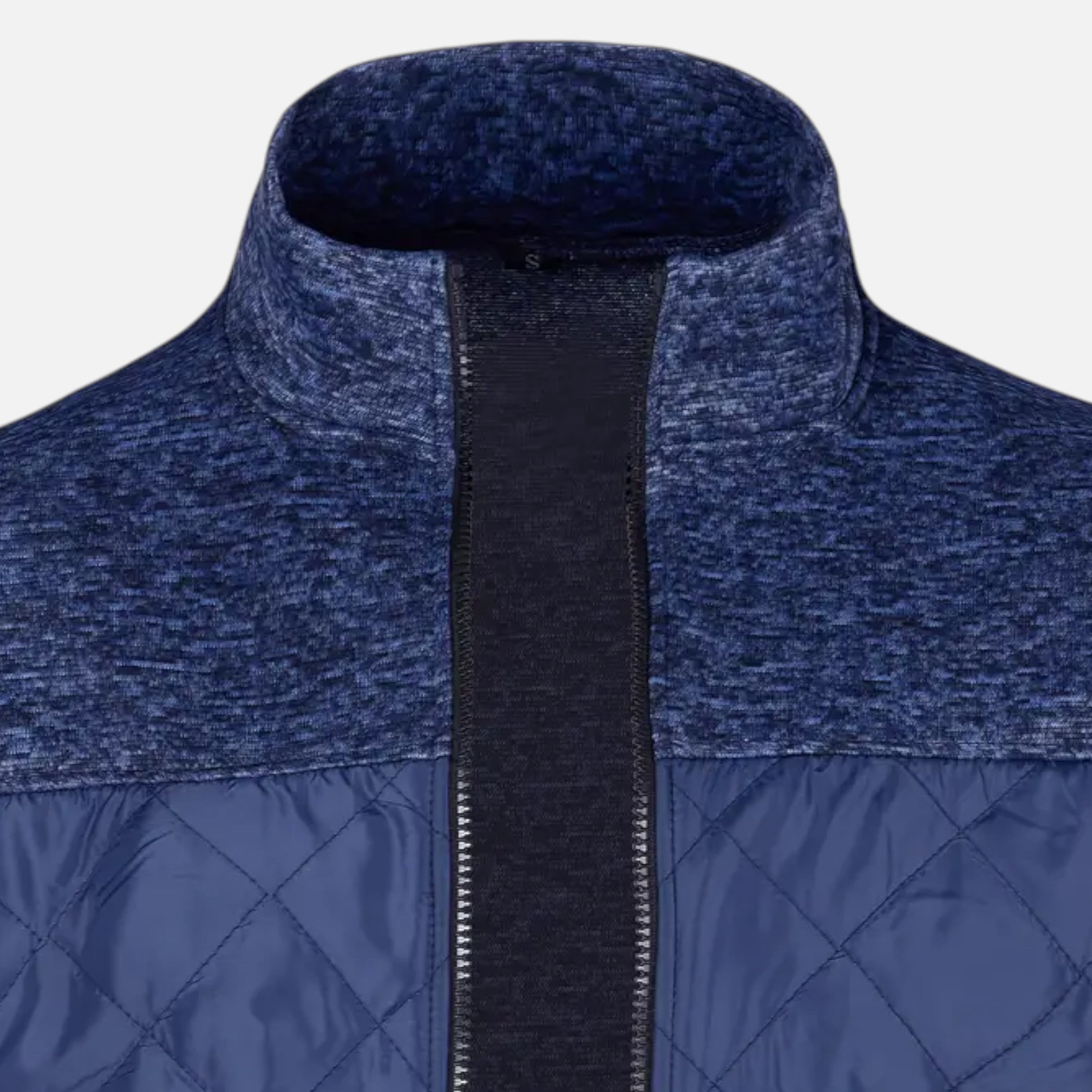 Dorevelle | Men’s Zip Jacket – Refined Knit Autumn Elegance