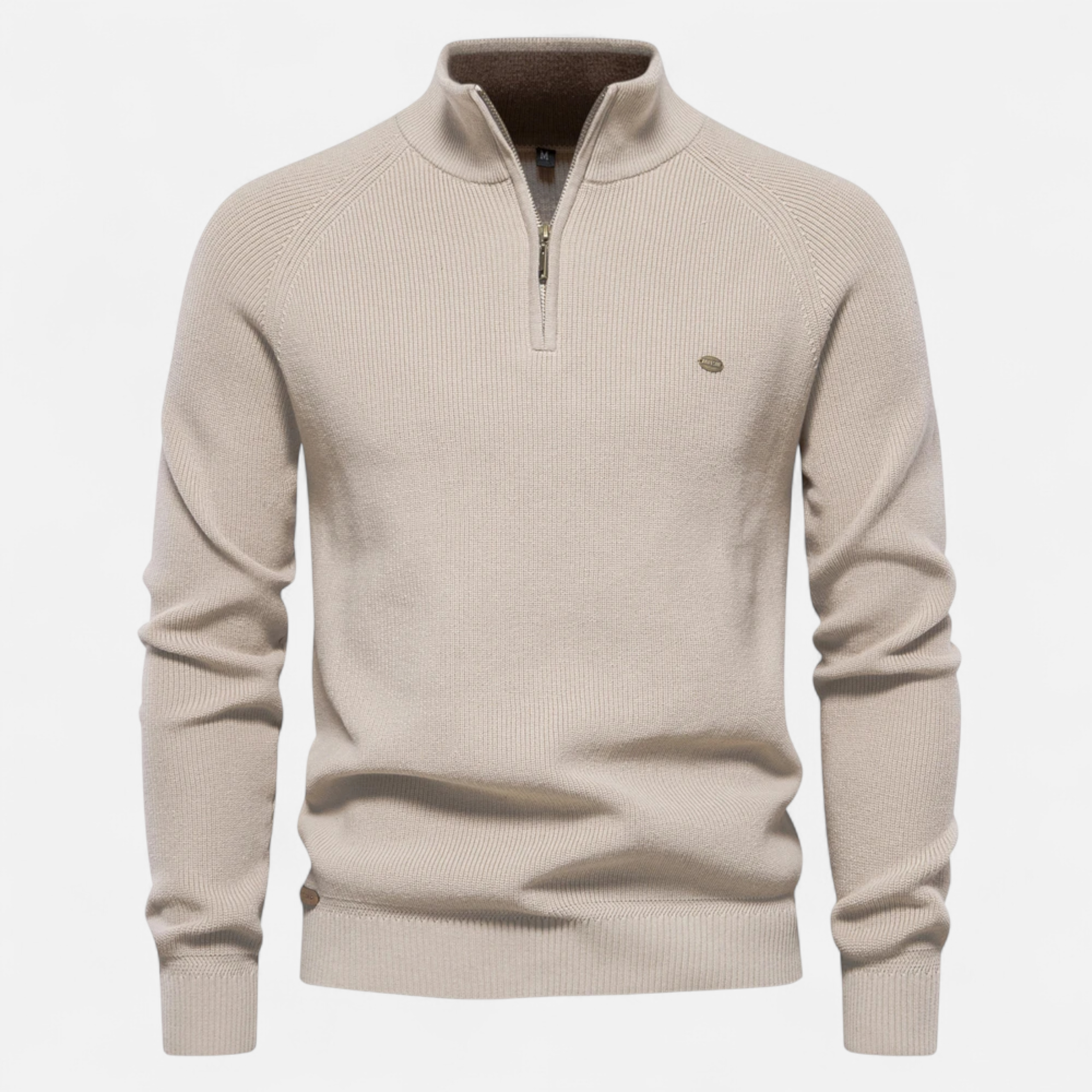 Men’s Premium Half-Zip Knit Sweater – Soft Touch, Warm & Stylish