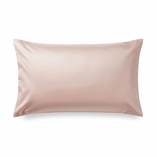 Luxoo premium moerbeizijde kussensloop in Rose Pink