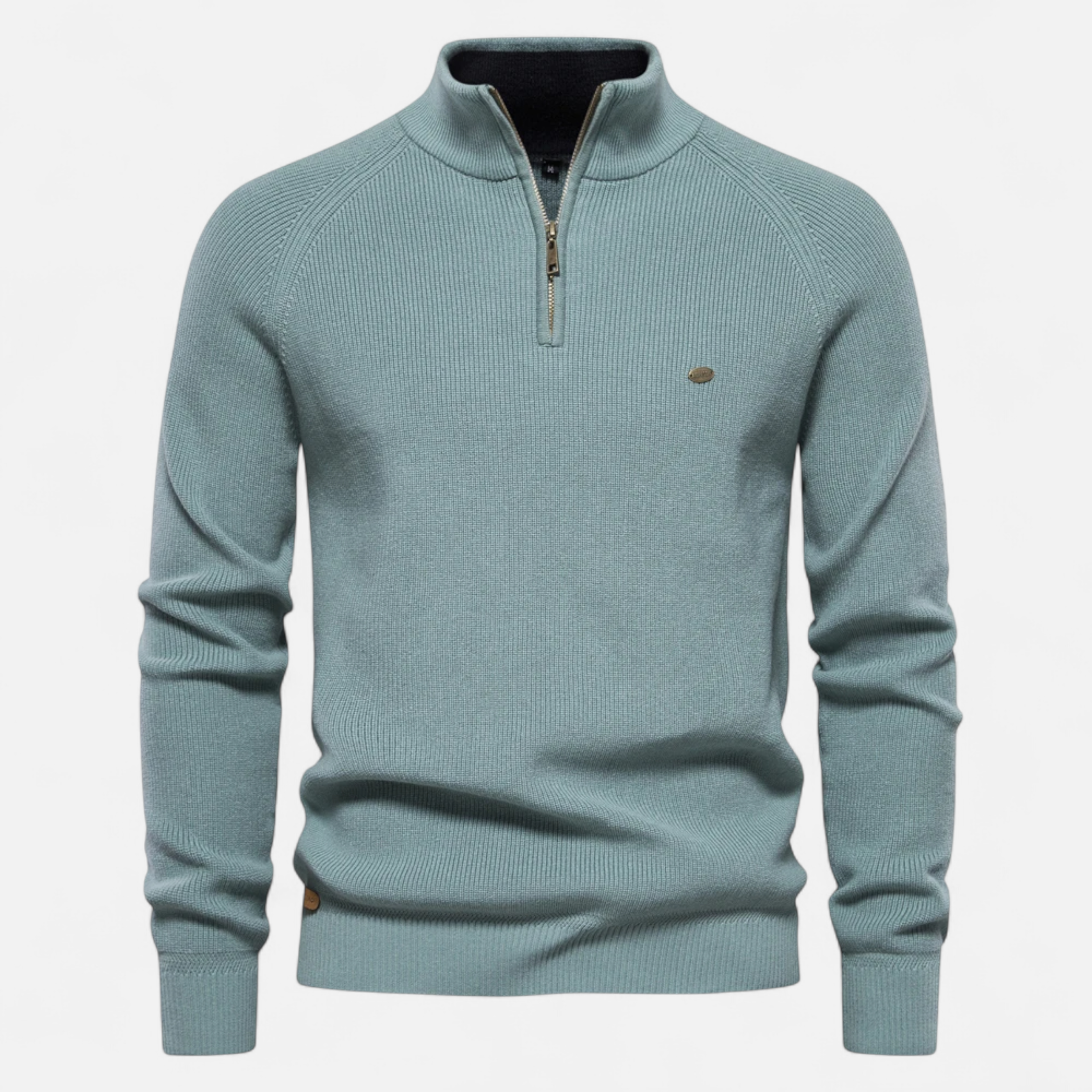 Men’s Premium Half-Zip Knit Sweater – Soft Touch, Warm & Stylish