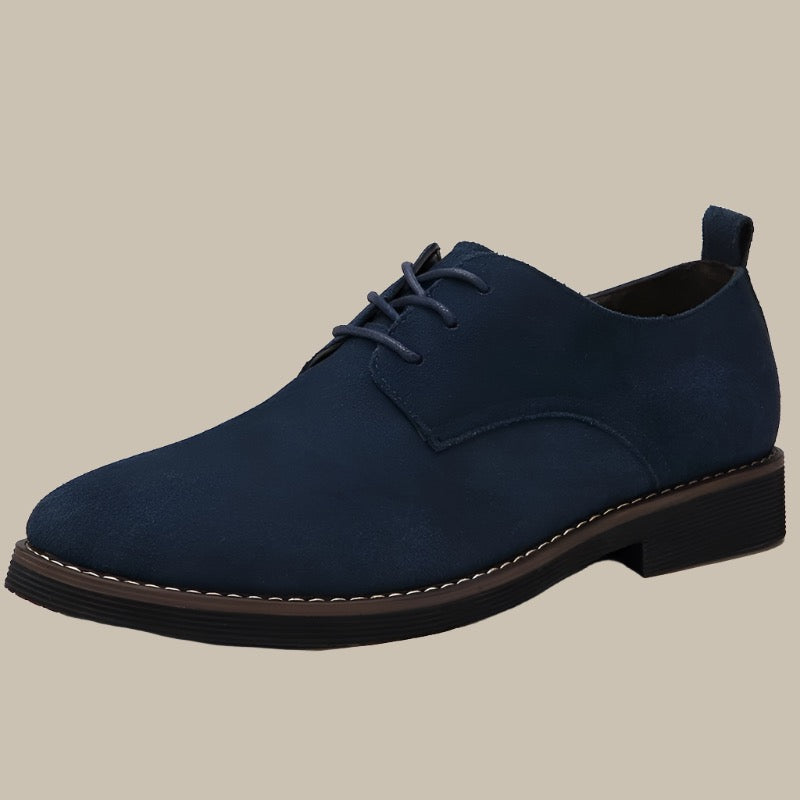 Men’s Classic Suede Derby Shoes – Timeless Elegance for Every Occasion