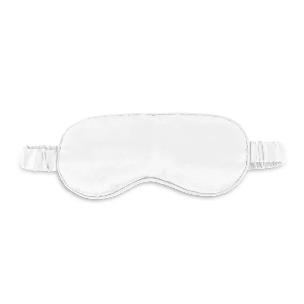 Premium Zijden Slaapmasker White